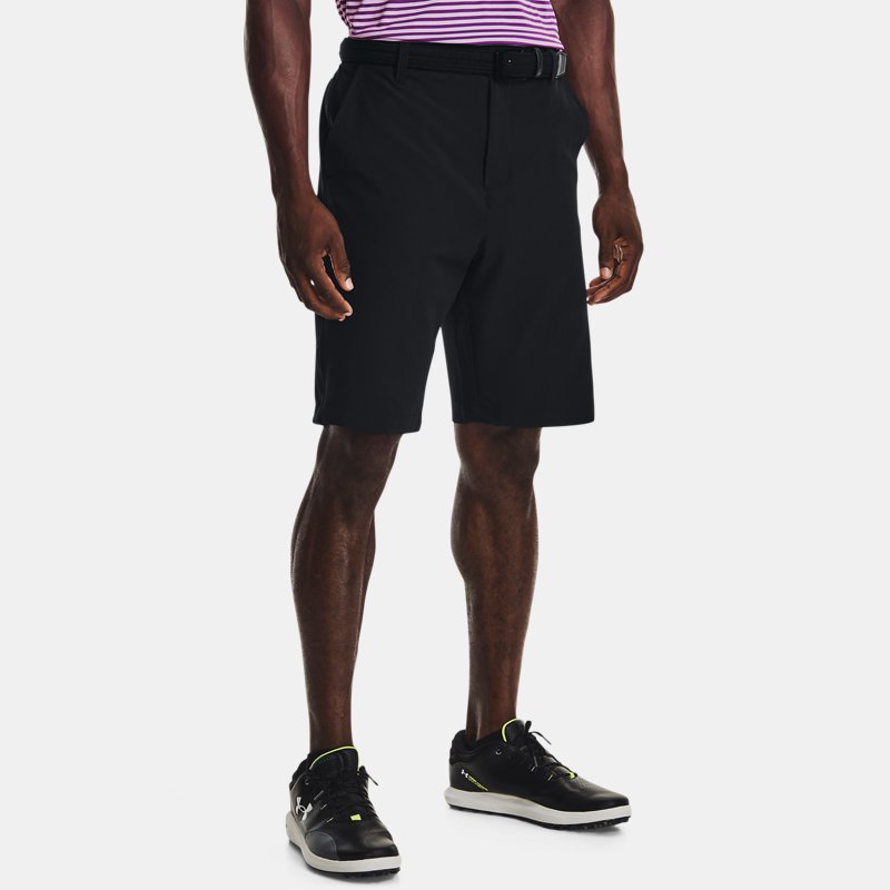 Men's Under Armour Drive Tapered Shorts Black / Halo Gray 40